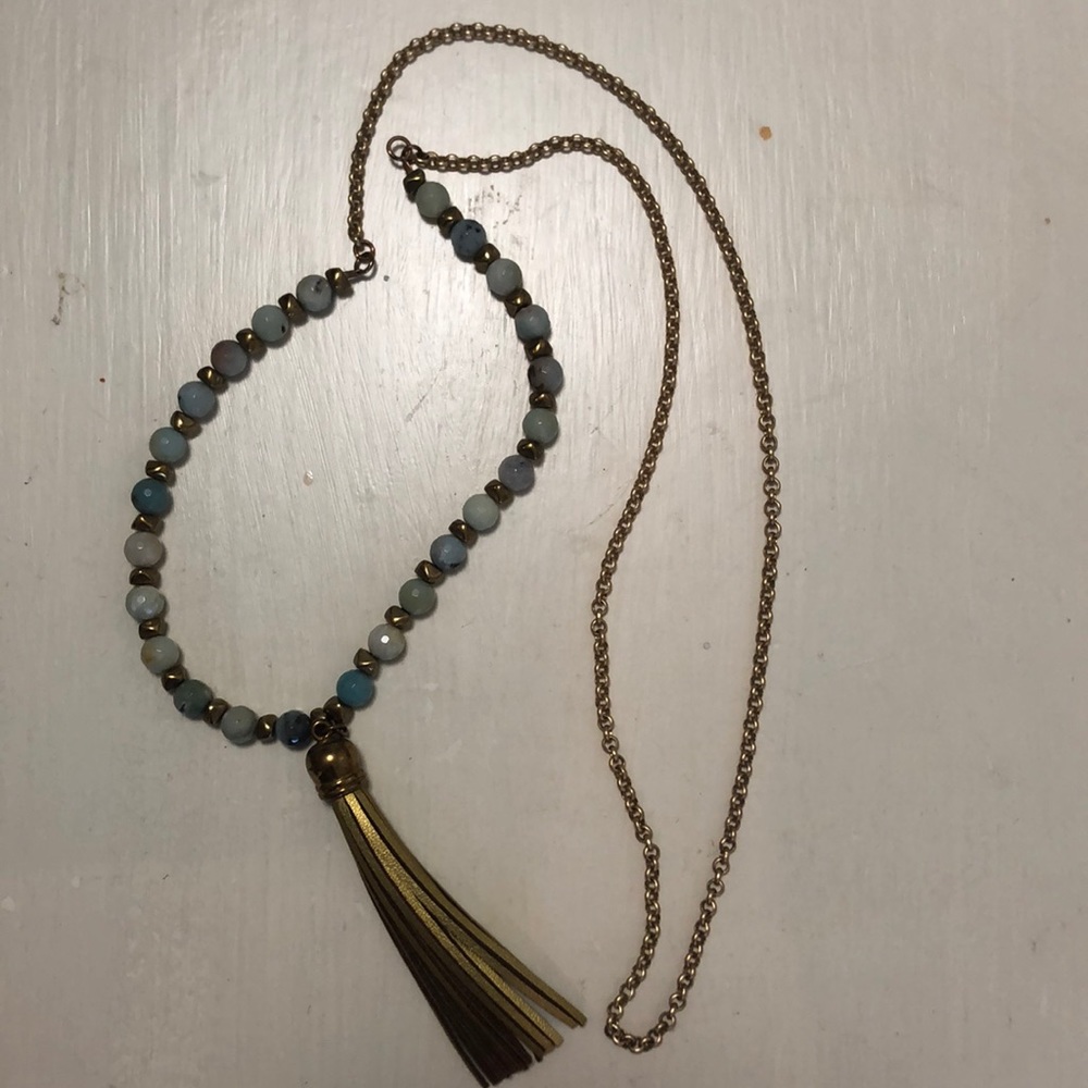 Tassel necklace